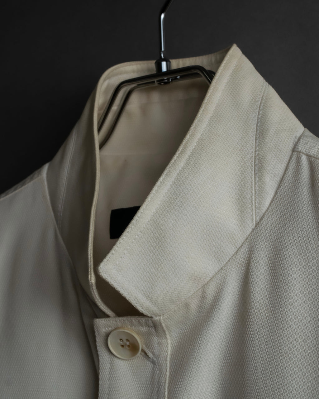 "GUCCI" Flap pocket design band collar shirt jacket