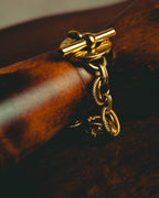–SPECIAL– "CELINE" 90's Sculptural link bracelet