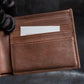 "BOTTEGA VENETA" Braided design leather bifold wallet