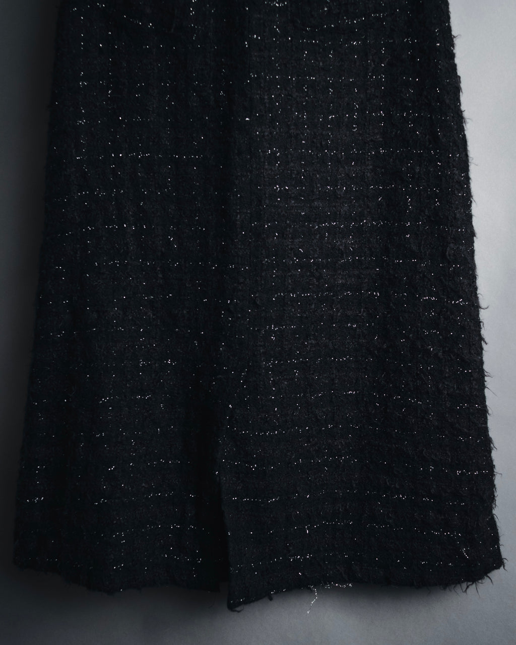 "tricot COMME des GARÇONS" 01AW textured tweed midi skirt