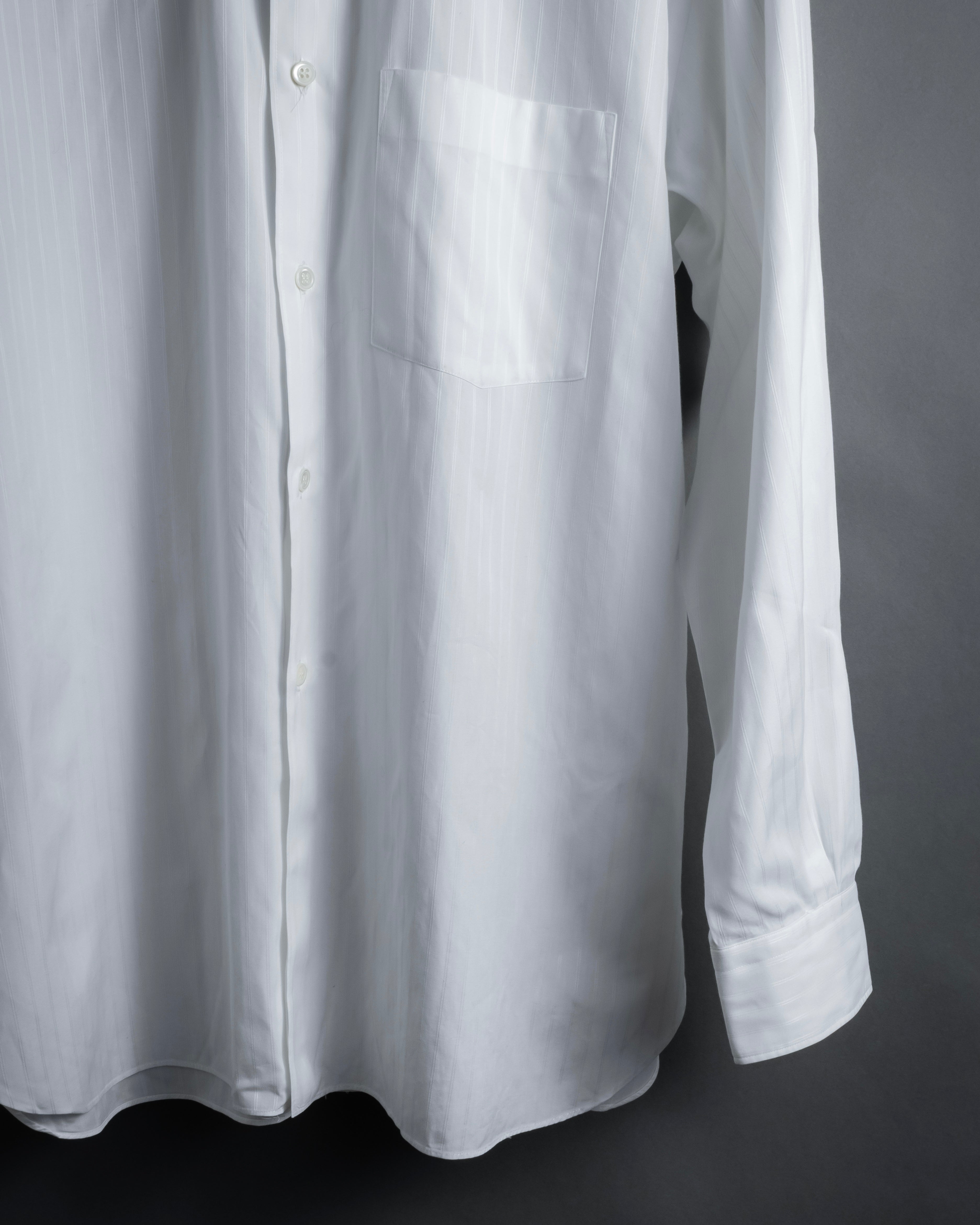 "COMME des GARCONS
HOMME" 90's Keiichi Tanaka design striped shirt