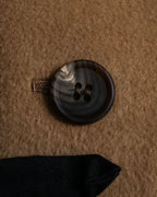 "ISSEY MIYAKE" 03AW Angora wool blend flared silhouette coat