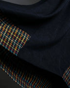 “JUNYA WATANABE” narrow waist  lame designed hem long dress