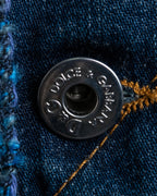 “D&amp;G” Tweed attached bijou button denim jacket