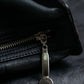 "MASAKI MATSUSHIMA" Outer zipper design leather shoulder bag