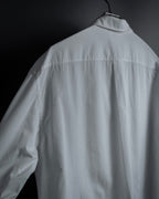 "CHANEL" 96's Spring collection tuck pleats shirt