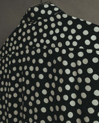 -SPECIAL- "Saint Laurent" 2019-2020 Polka dot silk long sleeve shirt