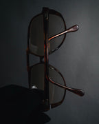 "Yves Saint Laurent" 80’s-90’s Oversized double-bridge aviator sunglasses