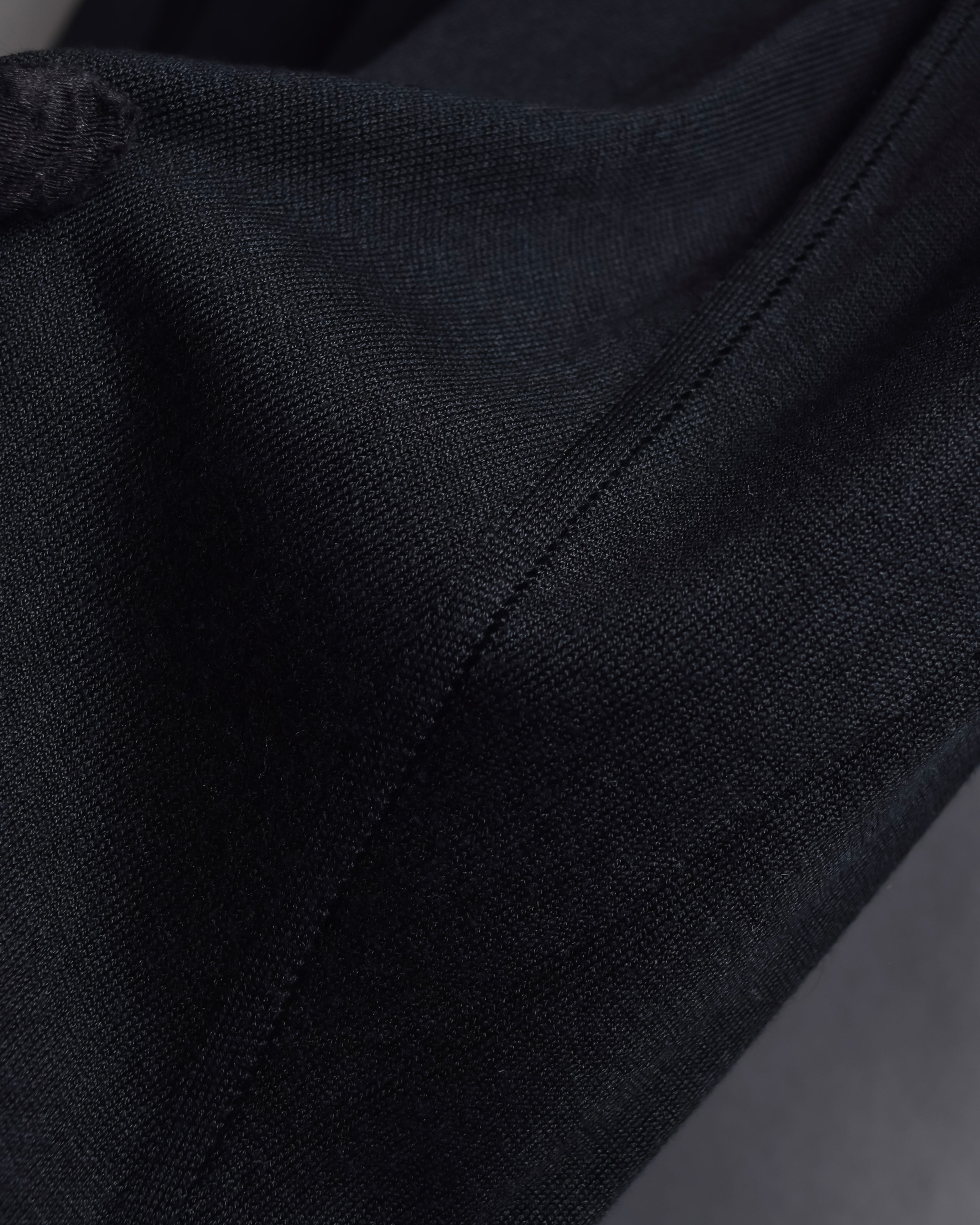 "MAISON MARGIELA" 15SS V-line panel design lightweight knit