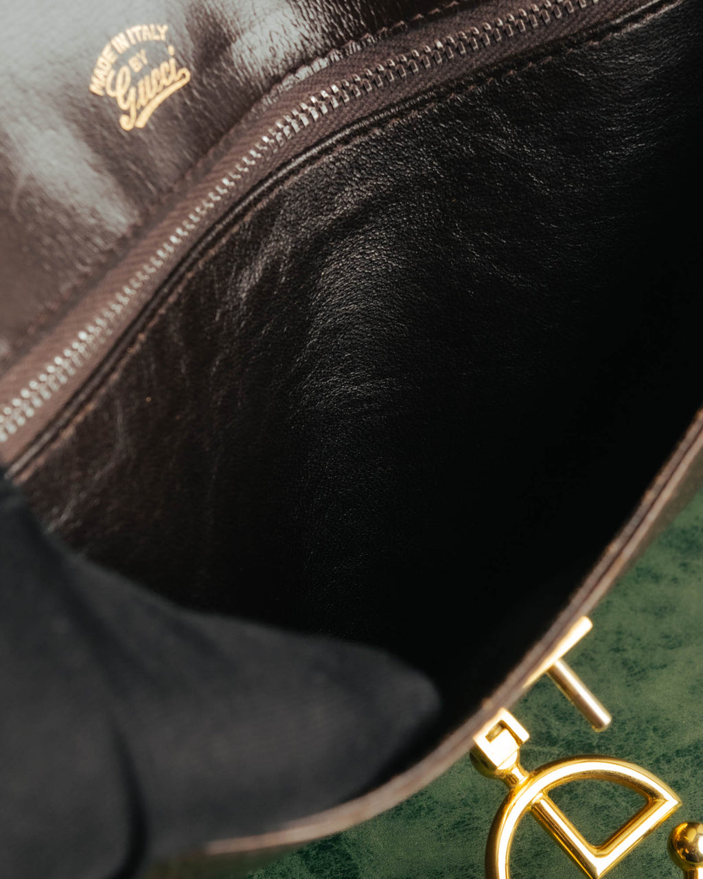 -SPECIAL- “GUCCI” 70’s-80’s lizard embossed flap shoulder bag