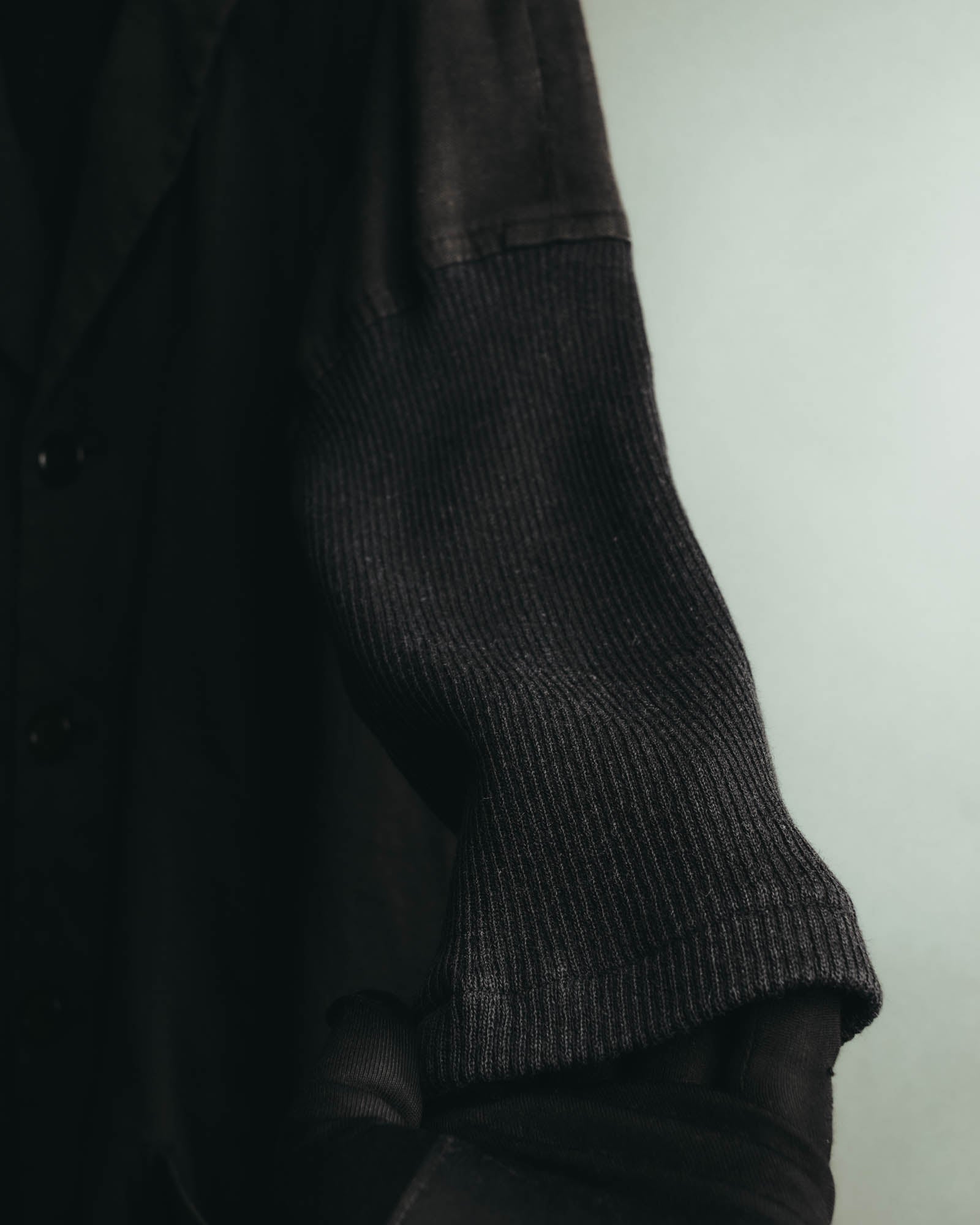 "i wish Y's bis" late 80's-90's Relaxed linen cotton long jacket