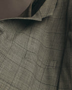 "Pierre Balmain" 80's-90's Windowpane check wool blazer