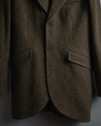 "Polo Ralph Lauren" Alpaca-blend long tailored jacket