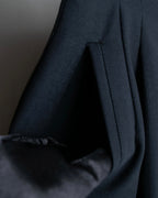 "TOKUKO 1er VOL" Side button fastener design high waist tapered slacks