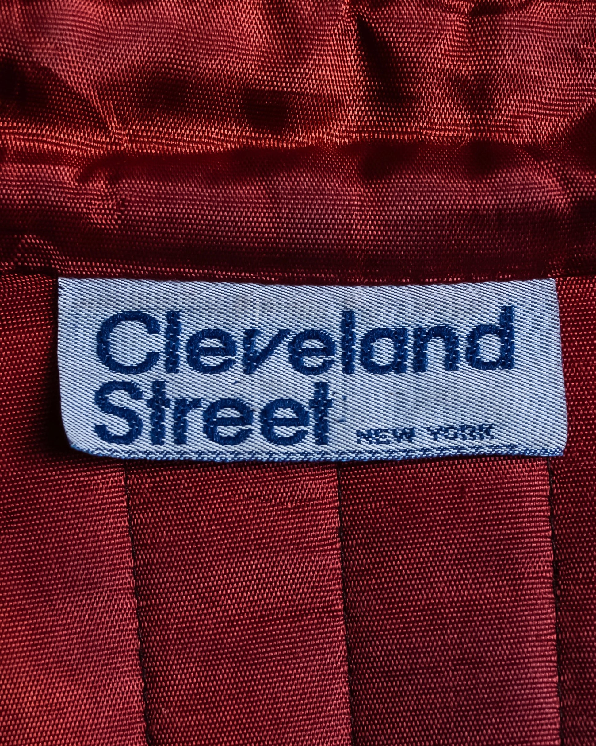 "Vintage stand collar short velour jacket"