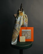"HERMÈS" 00's Au pays de cocagne silk scarf