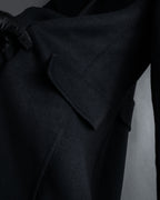 "S Max Mara" 21AW Structured double-breasted long chester coat