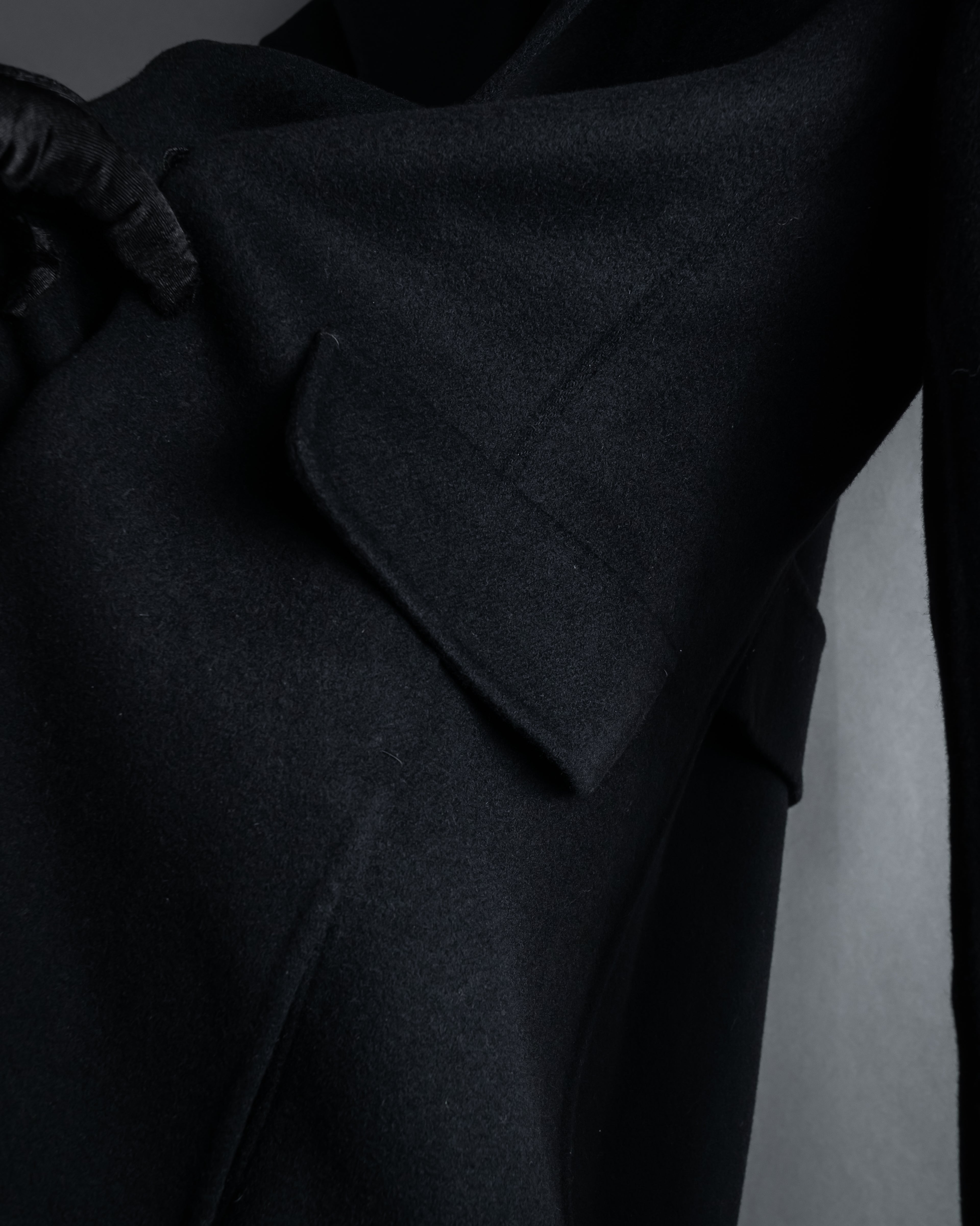 "S Max Mara" 21AW Structured double-breasted long chester coat