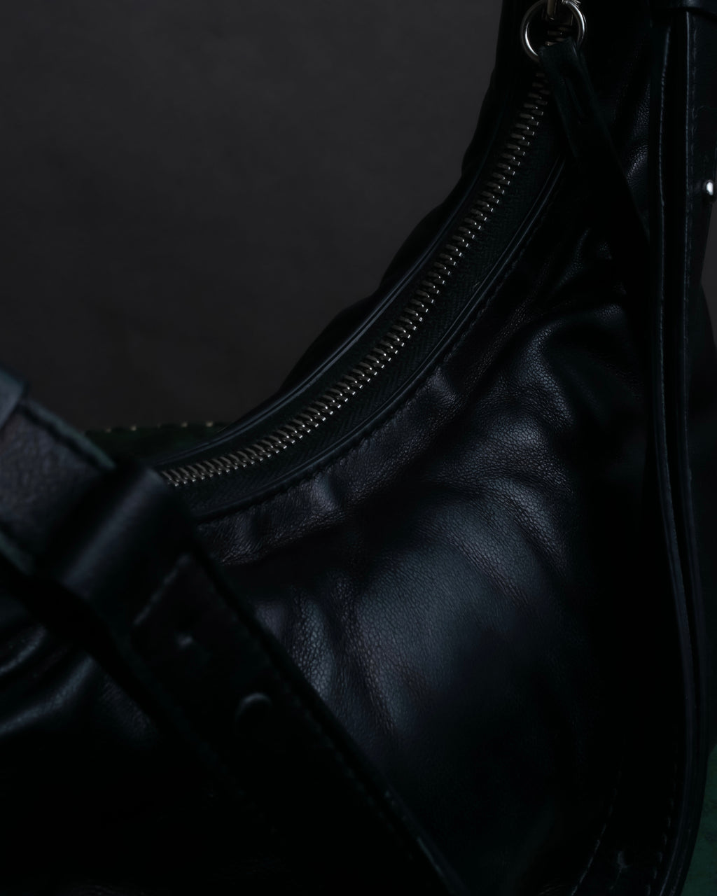 "MAISON MARGIELA" Glam Slam black one shoulder bag