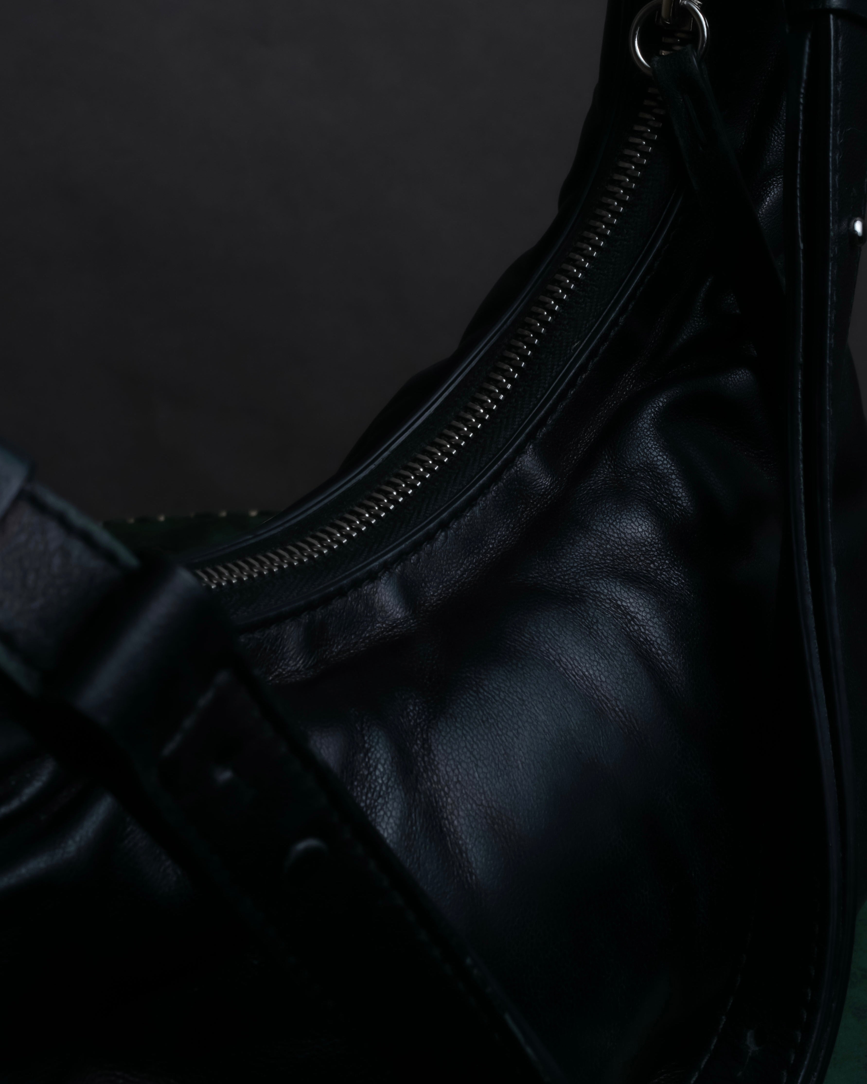 "MAISON MARGIELA" Glam Slam black one shoulder bag