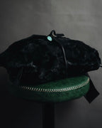 "Ermanno Scervino" 08’s-15’s Fur turquoise charm bag