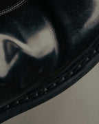 "MM6 Maison Margiela" 2010's Glossy leather side zip ankle boots