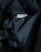 "Christian Dior" Mohair blend straight silhouette slacks