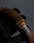 -MOOD Christmas Collection-
"CELINE" 70's Curved organic silhouette bamboo leather hand bag