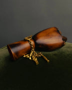 "Salvatore Ferragamo" 80's-90's Playful winter charm bracelet