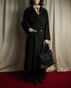 "Max Mara" Belted double breasted maxi trench coat