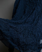 "ISSEY MIYAKE PERMANENTE"
Washed high neck sheer pullover