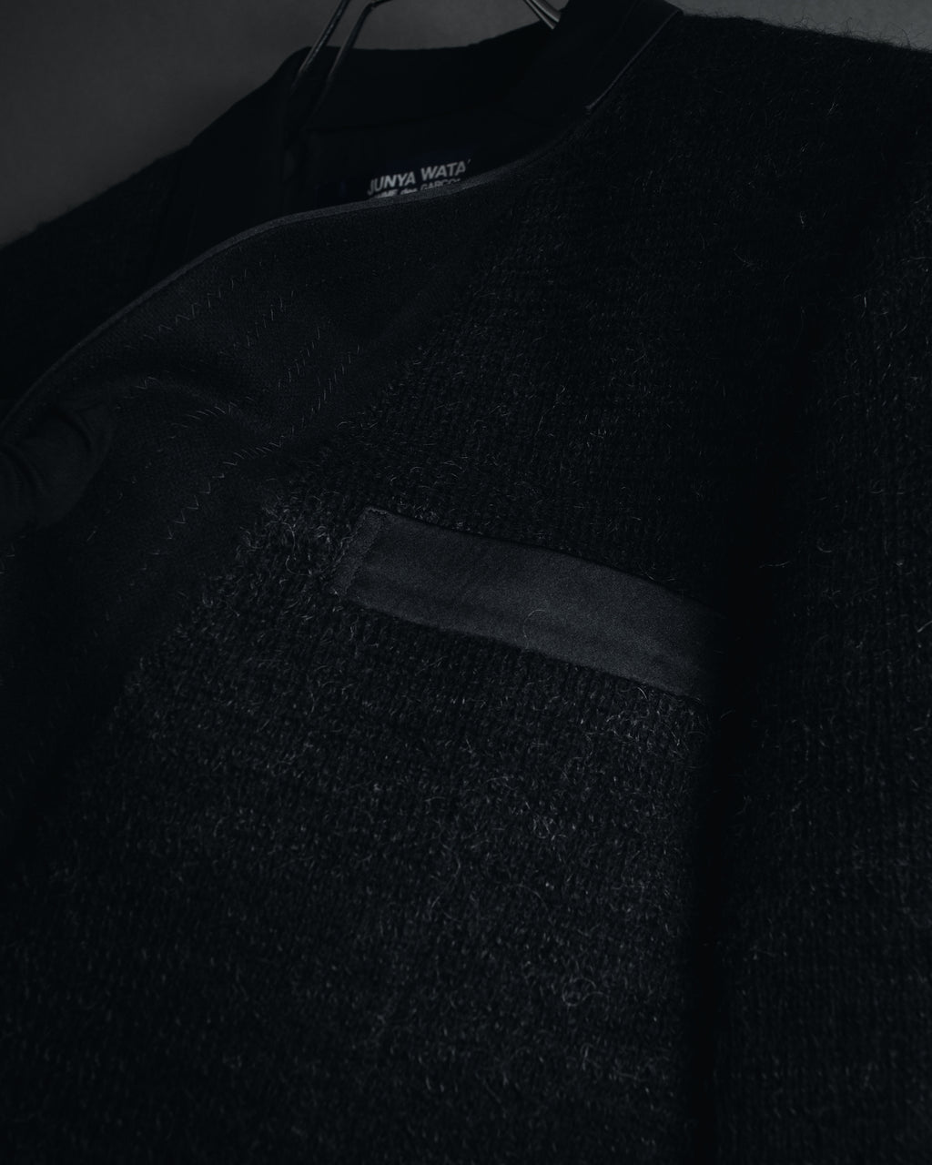 –SPECIAL– "JUNYA WATANABE COMME des GARÇONS MAN" 2015AW mohair blend satin shawl lapels jacket