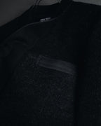 –SPECIAL– "JUNYA WATANABE COMME des GARÇONS MAN" 2015AW mohair blend satin shawl lapels jacket