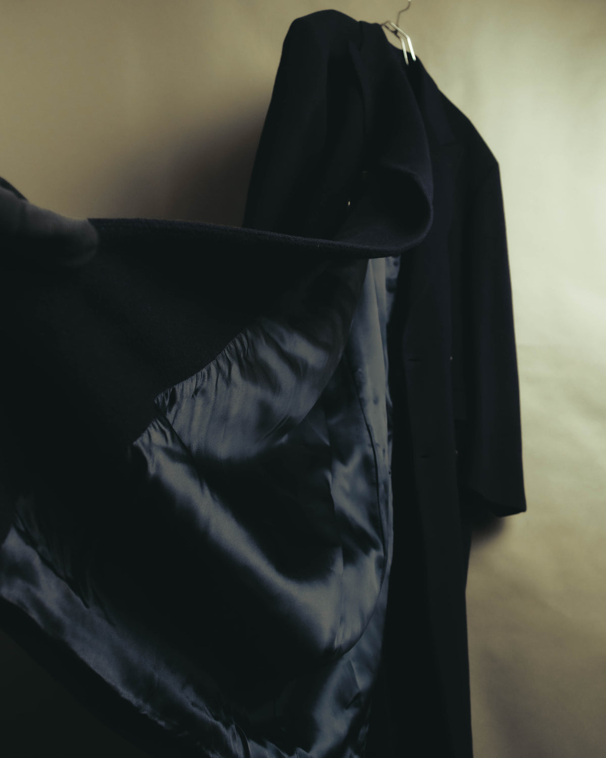 “Burberrys” 80’s-90’s Oversized double-breasted cashmere chester coat