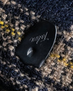 "Vintage tartan check wide tapered slacks"