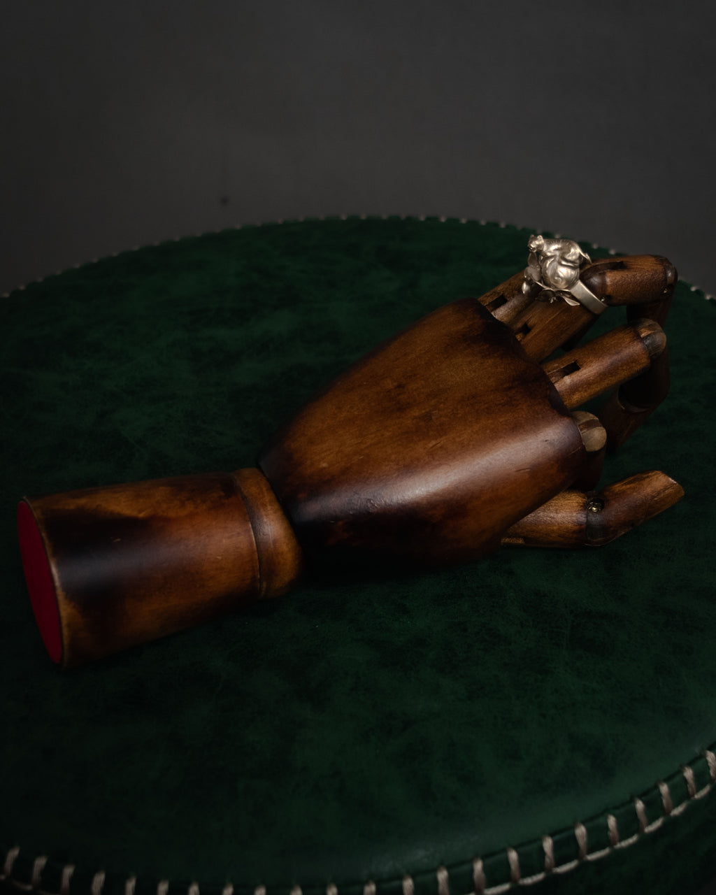 “DIOR” 2010’s Tiger and flower sculptural ring