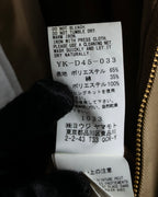 "Y's" 17AW twill woven flare silhouette jump skirt