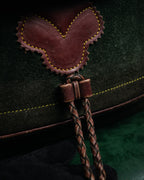 –SPECIAL– “LOEWE” 70’s-80’s Caza Cordobán embossed shoulder bag