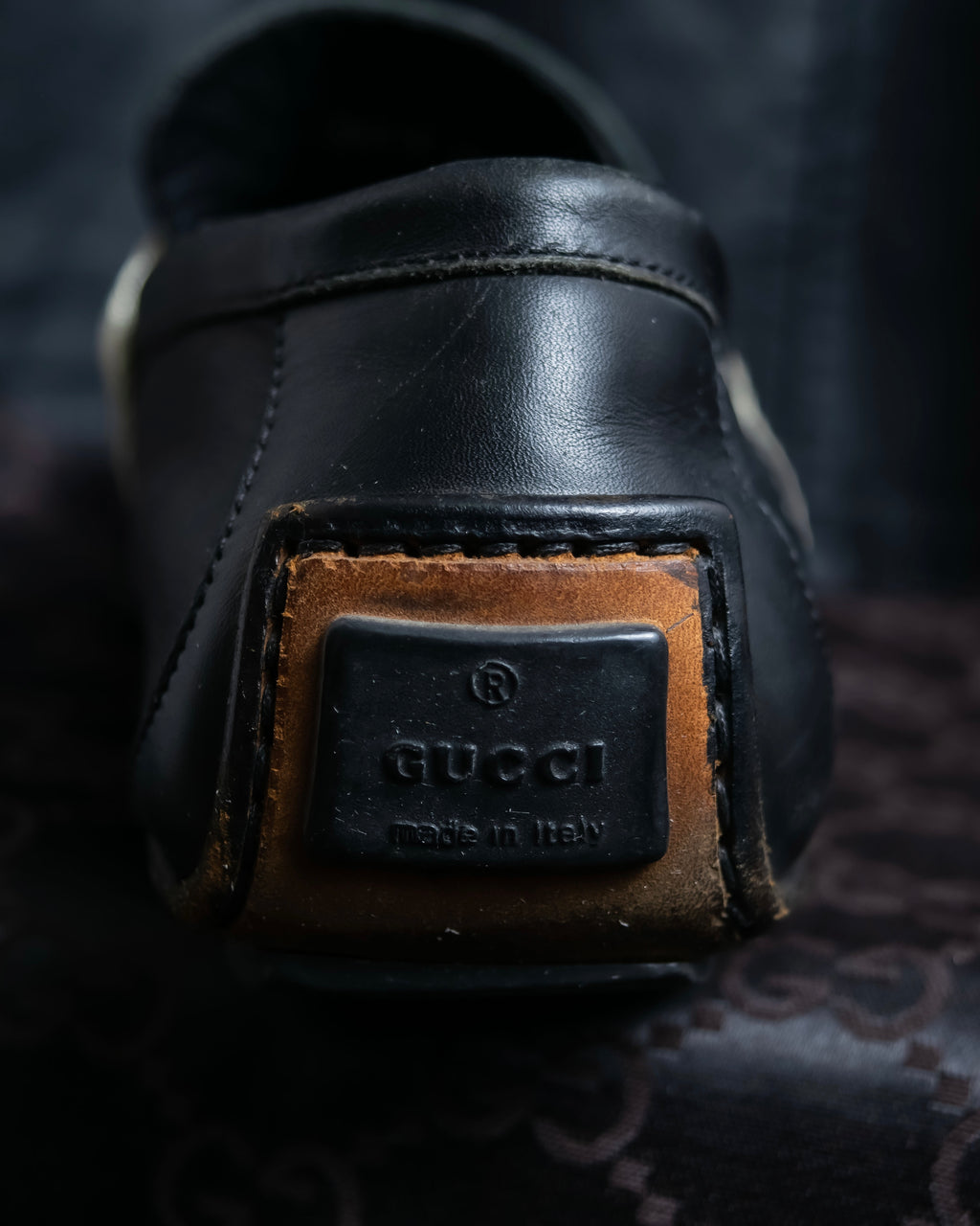 "GUCCI" Shelly line detail driving shoes