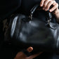 "JEAN PAUL GAULTIER" Tubular design leather 2way shoulder bag