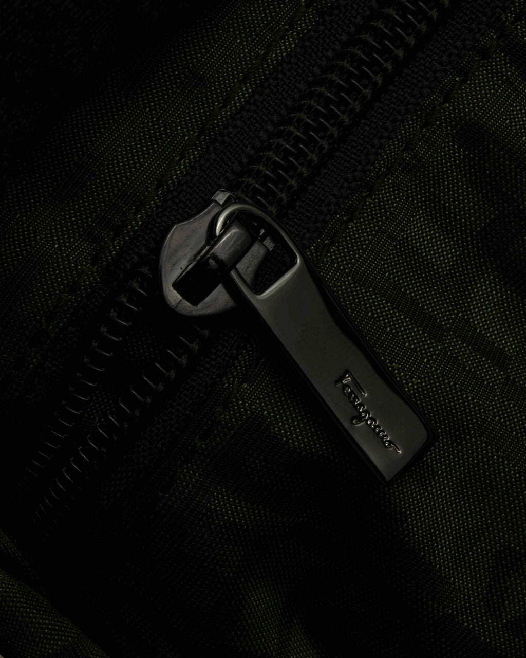 "Salvatore Ferragamo" Draping design lace-up detail leather bag