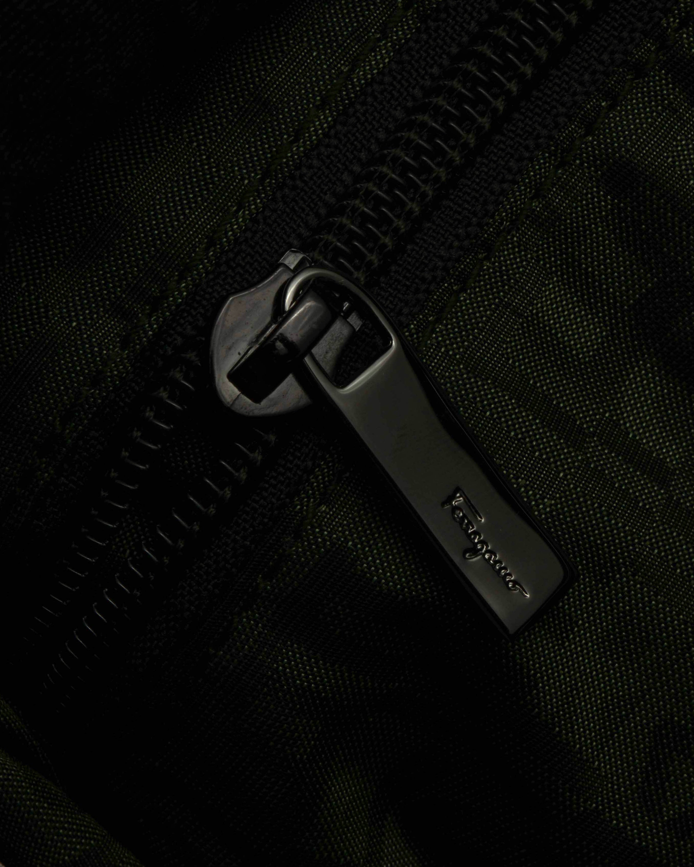 "Salvatore Ferragamo" Draping design lace-up detail leather bag