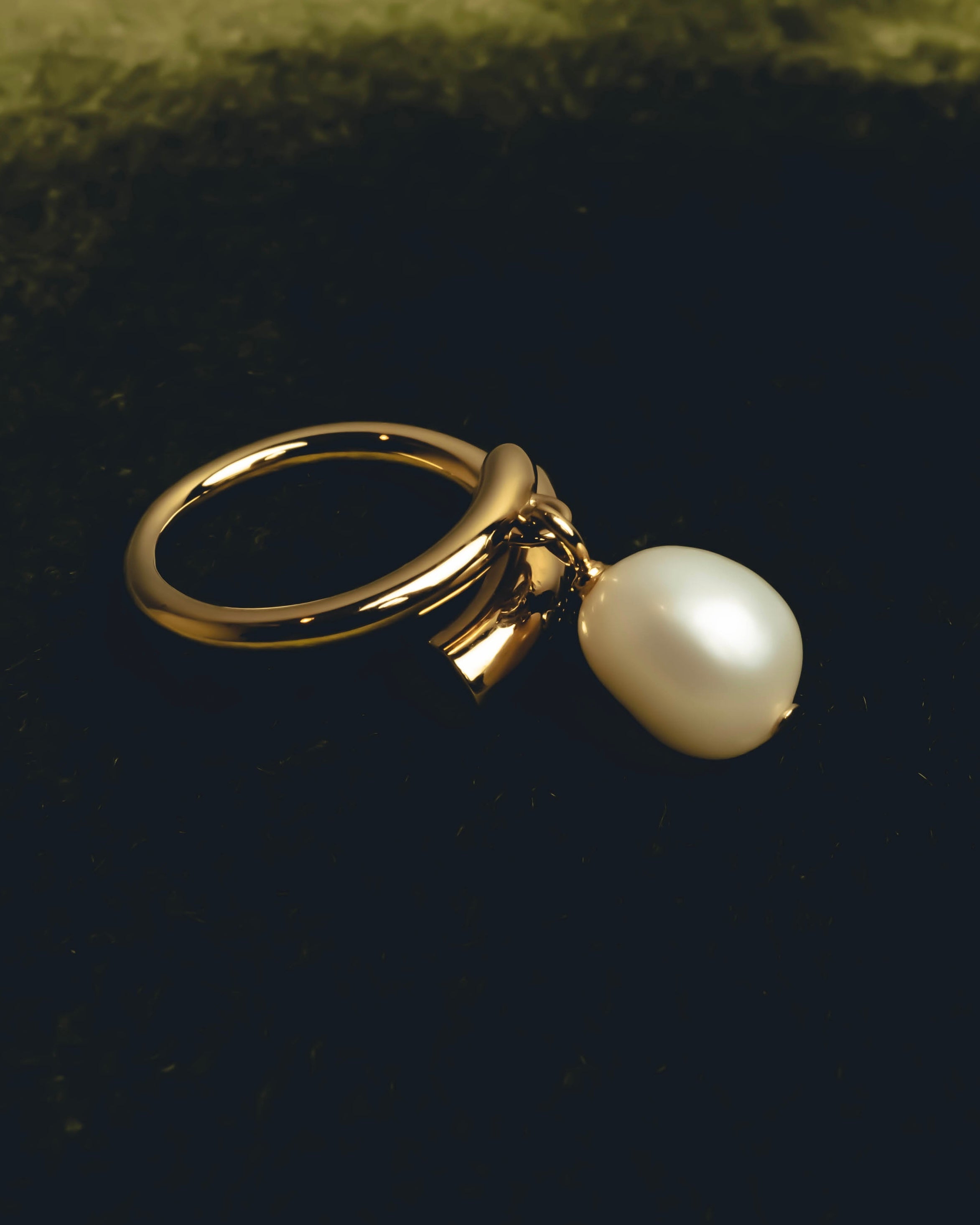 "Chloé" 2020's Pearl charm ring