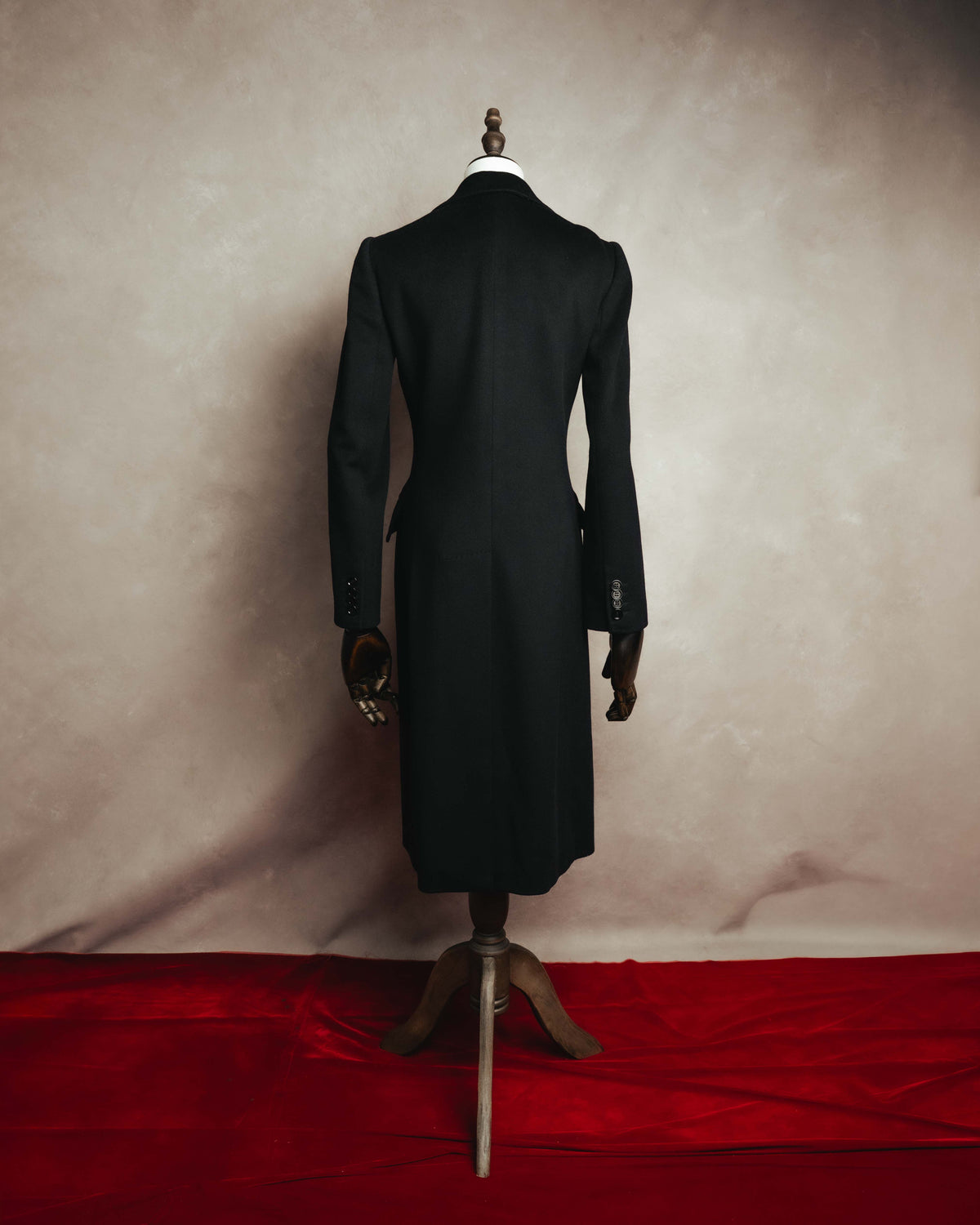 "DOLCE & GABBANA" 00's-10's Cashmere blend chesterfield coat
