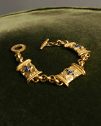 “Vintage“ 80's-90's Cabochon ornament bracelet