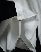 –SPECIAL– "Yves Saint Laurent" 00’s Tuxedo bib-front wing-collar dress shirt