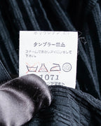 “Yohji Yamamoto +NOIR” Sheer rib summer knit jacket