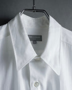 "COMME des GARCONS
HOMME" 90's Keiichi Tanaka design striped shirt