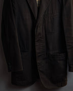 "BURBERRY" Cotton faded tailored jacket