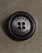 "LOUIS VUITTON" 00's Marc Jacobs period double-breasted suede coat